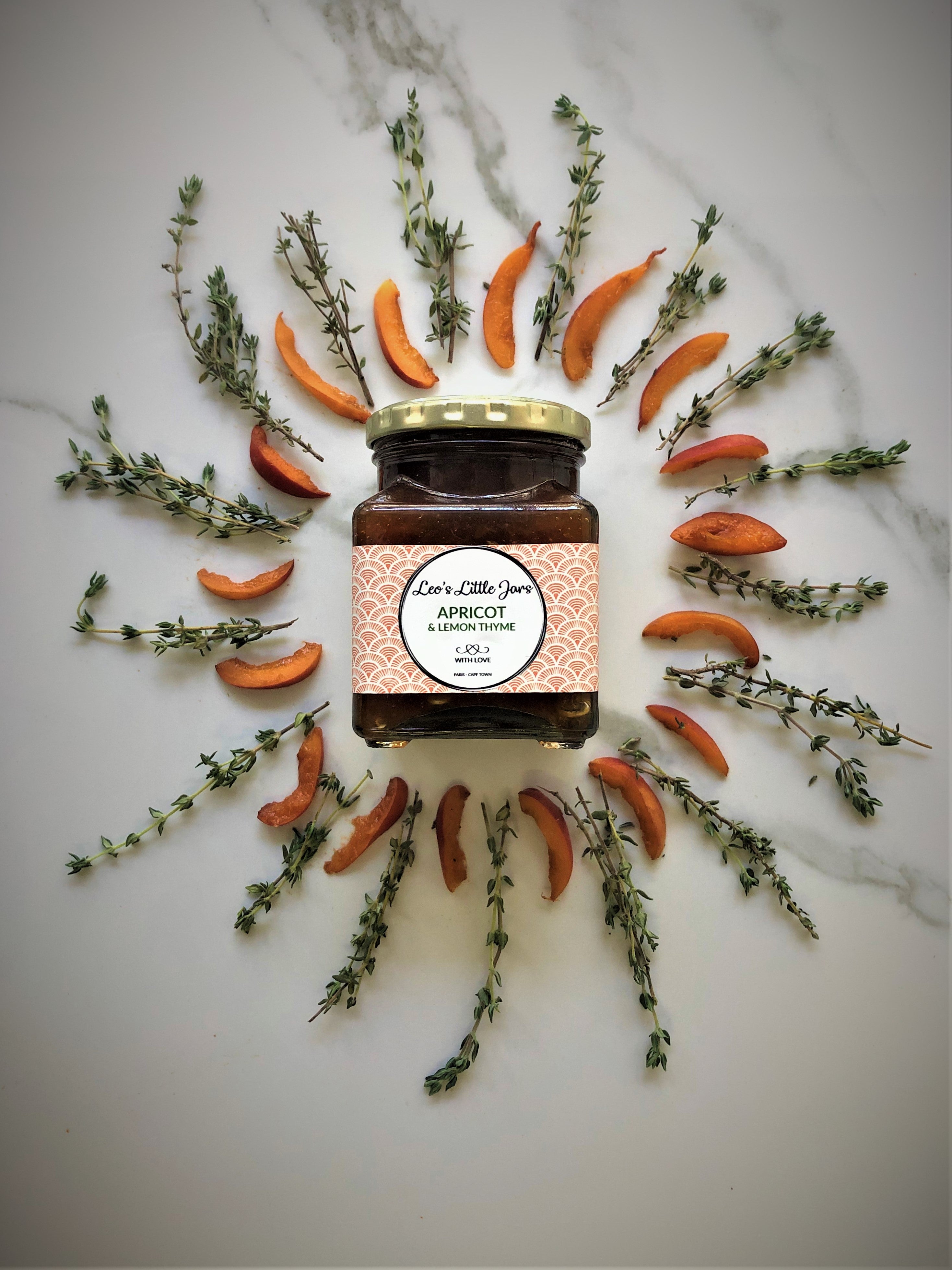 Apricot & Thyme 285G – Leo's Little Jars