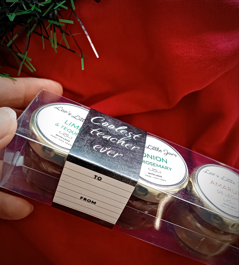 Coolest Teacher Tasting Pack - 4 x 30g (Liquor)