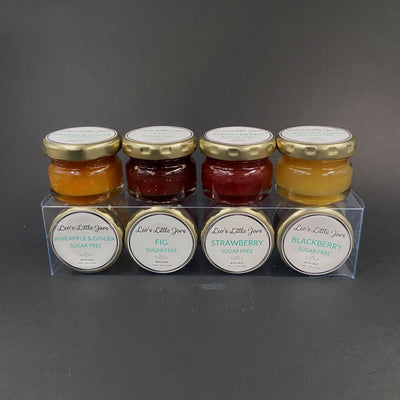 Tasting Pack - 4 Sugar Free Jams of 30g